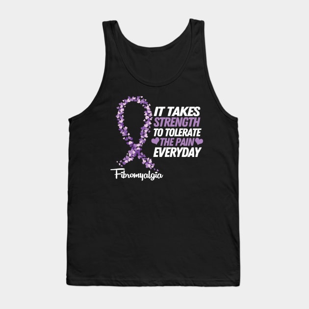 Fibromyalgia Fibro Awareness Tank Top by Govos